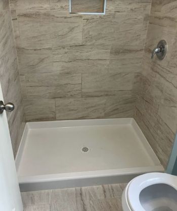 Remodeled bathroom in Las Vegas, NV by Copper Creek Construction